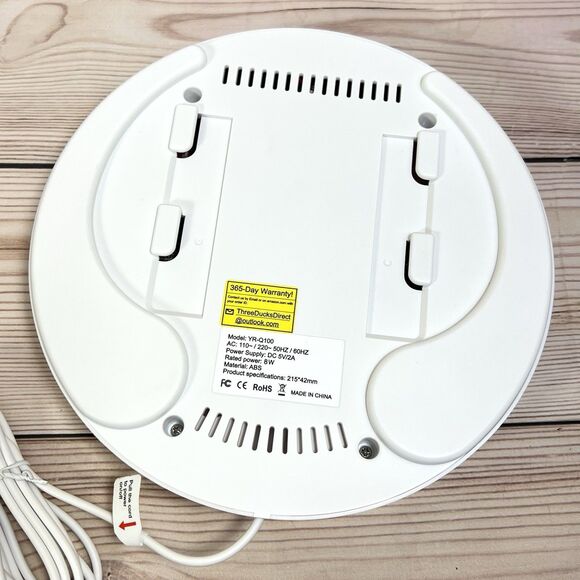 Portable Bluetooth CD Player Wall-Mounted FM Radio USB/SD AUX w/Remote -Open Box - Picture 11 of 16